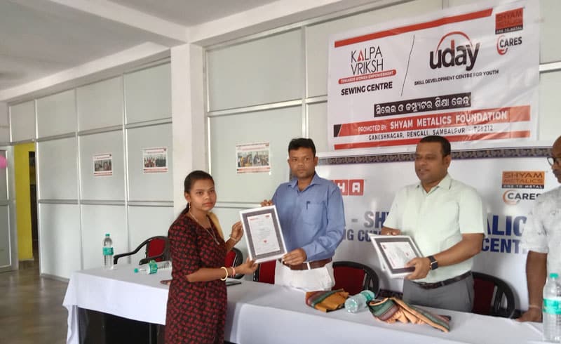 Skill development training by Shyam Metalics img 1